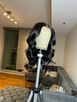 16” 5x5 Glueless Closure Unit with Body Curls